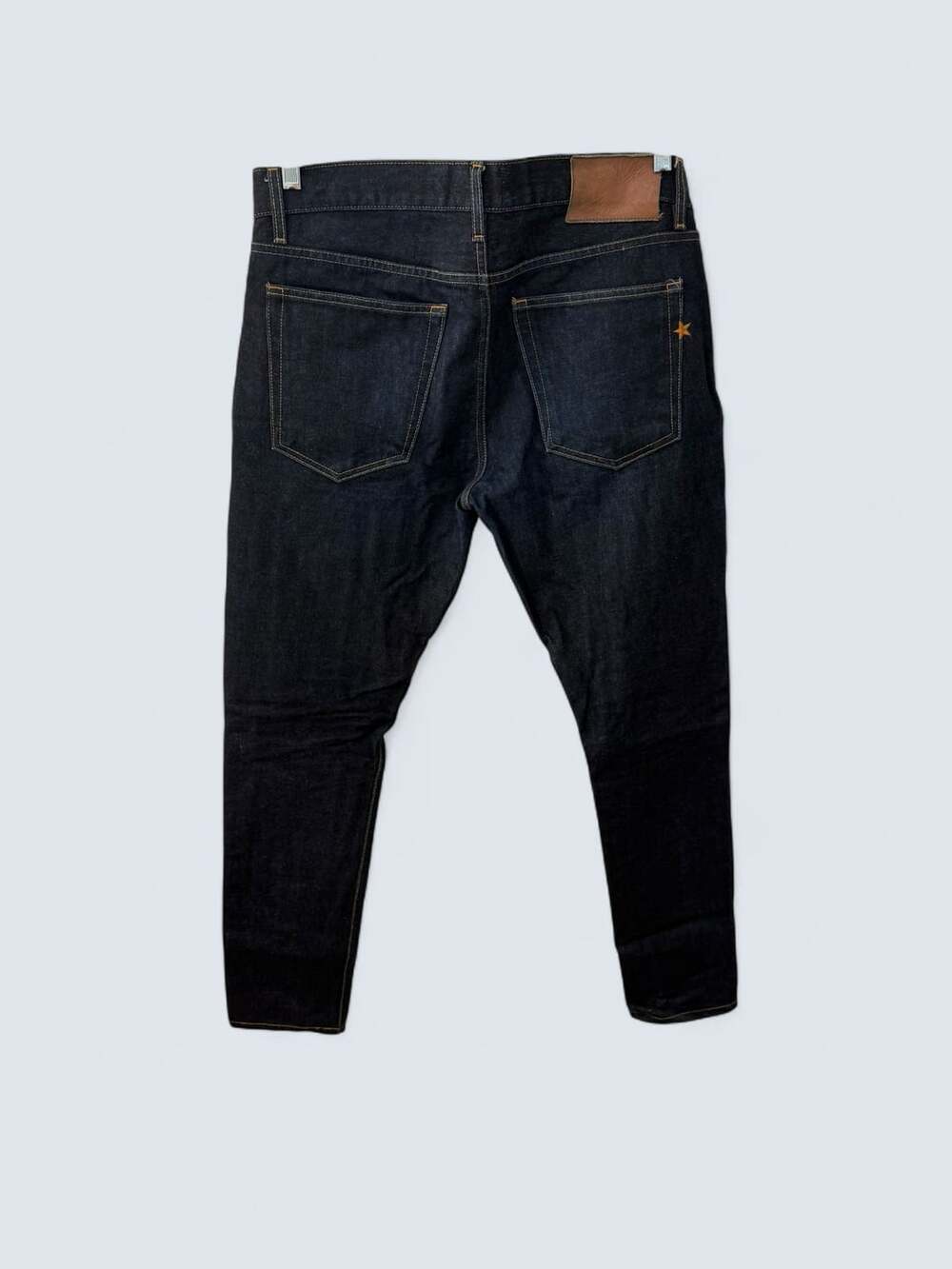 Brave Star Selvedge Denim Jeans Size 34 Indigo Raw Skinny - Picture 3 of 10